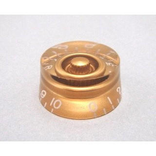 Ibanez 4KB1HG Tone control knob Sure Grip - gold for selected Artcore series models