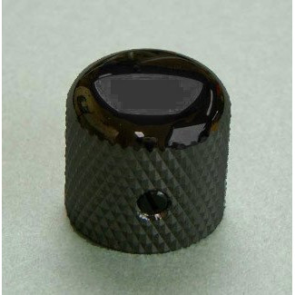 Ibanez 4KB1J1B metal control knob - black for selected models