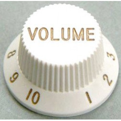 Ibanez 4KB1JF1W standard control knob - white for AT100CL/JEM505/JEM7V7/JEM7V