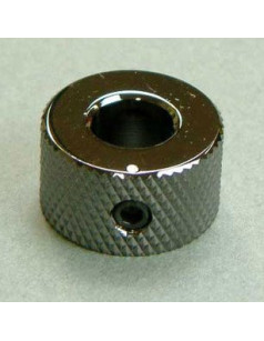 Ibanez 4KB1JVK18K metal treble control knob - cosmo black for RG1820X/RG2120X/BTB/GWB1/GWB2