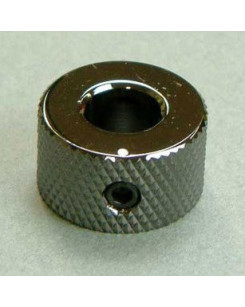 Ibanez 4KB1JVK18K metal treble control knob - cosmo black for RG1820X/RG2120X/BTB/GWB1/GWB2