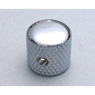 Ibanez 4KB27A0008 metal screw lock type control knob - chrome for selected ATK/SA models
