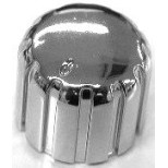 Ibanez 4KB3XA0002 snap on type control knob - chrome for selected GIO models