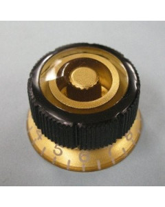 Ibanez 4KB3XA0011 Tone control knob Sure Grip III - gold for selected ARTCORE/SIGNATURE models