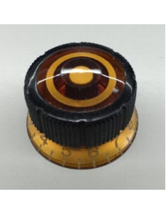 Ibanez 4KB3XA0012 Tone control knob Sure Grip III - deep honey