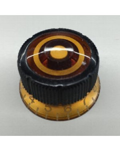 Ibanez 4KB3XA0012 Tone control knob Sure Grip III - deep honey