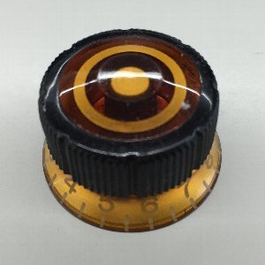 Ibanez 4KB3XA0012 Tone control knob Sure Grip III - deep honey