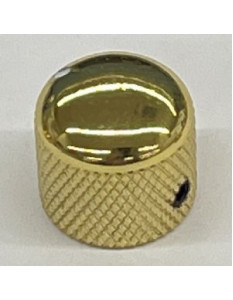 Ibanez 4KBDLSW-GD Control Knob Metal round head, large, Gold Screw lock, with indicator