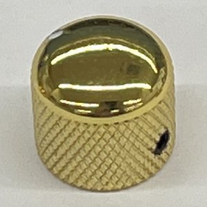 Ibanez 4KBDLSW-GD Control Knob Metal round head, large, Gold Screw lock, with indicator