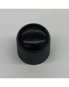 Ibanez 4KBDSPN-BK Control Knob Metal Small Round Head, Push On, No Indicator - Black