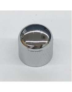 Ibanez 4KBDSPN-CH Small Metal Control Knob, Push On, no Indicator, for GSR200 - Chrome