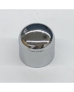 Ibanez 4KBDSPN-CH Small Metal Control Knob, Push On, no Indicator, for GSR200 - Chrome