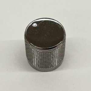 Ibanez 4KBFLPW-CK Control Knob for Q-Series - Cosmo Black / White Dot Indicator
