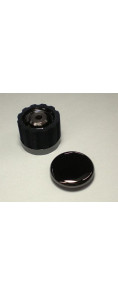 Ibanez 4KBX5A0001 tone control knob - cosmo black for selected RG/RGA/S/SV models