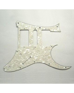 Ibanez 4PG1MA0004 plastic pickguard - white pearloid for JEM555/RG550XH