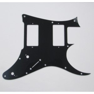 Ibanez 4PG2YA0013 Pickguard for GRG with HH Pickups - black, 3 ply / ABS