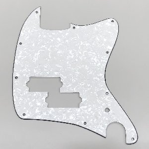 Ibanez 4PGBTMB1-WP3 Pickguard for TMB100P-MGR Talman Bass - white pearloid / black / white 3 ply