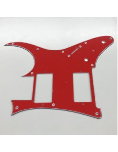 Ibanez 4PGGRHHR-RWB Pickguard für GRG - 3 ply red/white/black