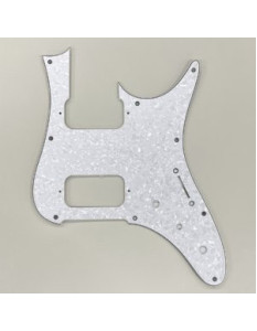 Ibanez 4PGSLM2-WP3 Pickguard HH for KRYS10 - White Pearloid/BK/WH 3 ply