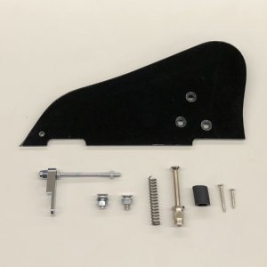 Ibanez 4PGX003R-BKC Pickguard with Chrome Bracket & Screws For GB10EM
