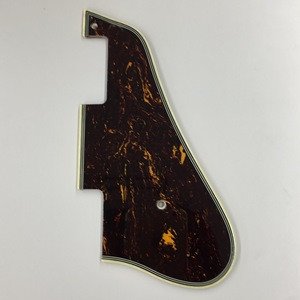 Ibanez 4PGX010R-BTS Pickguard For AM93, AMH90 AS5 shape, H-H, tortoiseshell, ivoroid binding, tortoiseshell on bakelite