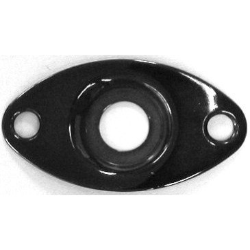 Ibanez 4PT1CJP2B oval jack plate - for selected GIO/RG series models black