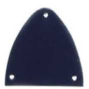 Ibanez 4PT1CSR61B plastic truss rod cover - for selected GSR/SR bass models
