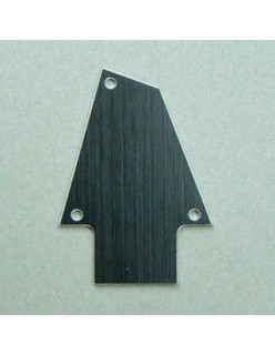 Ibanez 4PT1RGL1BA left-hand aluminum truss rod cover - for PGM300RE/PGM30/RG1570L