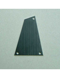 Ibanez 4PT1SA1BA aluminum truss rod cover - selectedRG/RGA/S series models