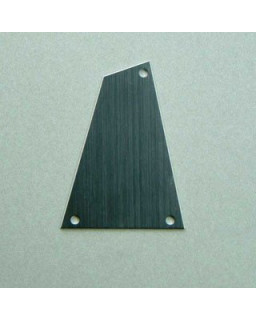 Ibanez 4PT1SA1BA aluminum truss rod cover - selectedRG/RGA/S series models