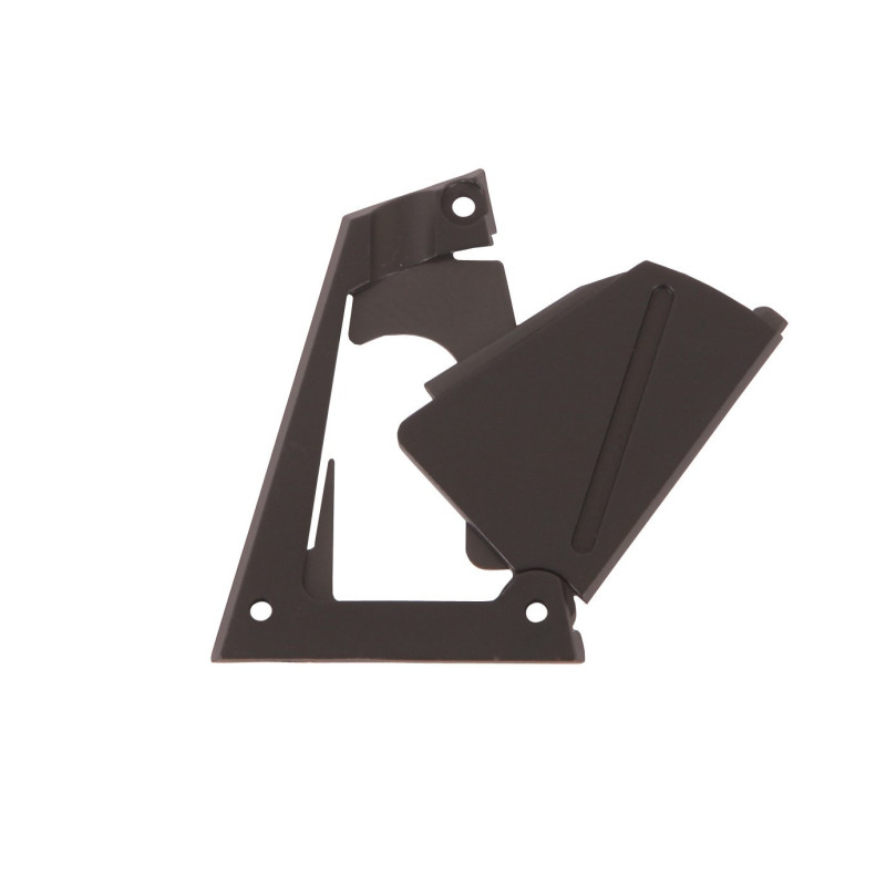 Ibanez 4PT3XA0002 Openable plastic truss rod cover - black for Ibanez RG shape headstocks