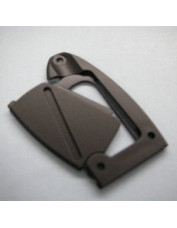 Ibanez 4PT3XA0004 Openable plastic truss rod cover - black for selected EDB/JTKB/SR/SRA/SRT/SRX models
