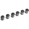 Ibanez 4SS1H1C string stopper 6 piece unit (top-side / chrome) - for ADC120-BK/ADD120-MG/ADX120-BK