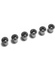 Ibanez 4SS1H1C string stopper 6 piece unit (top-side / chrome) - for ADC120-BK/ADD120-MG/ADX120-BK