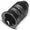 Ibanez 4SS1W1B string stopper - black for SZ