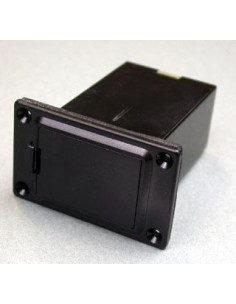 Ibanez 5ABB14F battery holder + output jack combo unit with xlr - for series AEG / AEL / AW / G / PF / SGE / SX / TCM / 