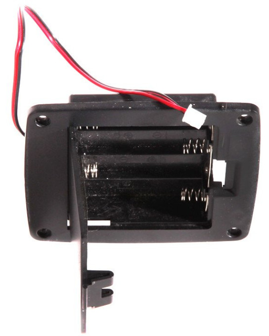 Ibanez 5ABB20F battery holder in black for Acoustic Guitars MSC650/MSC700 - Black