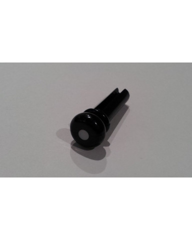 Ibanez 5ABP13E Bridge Pin Black w/ White Dot For Acoustic Bass