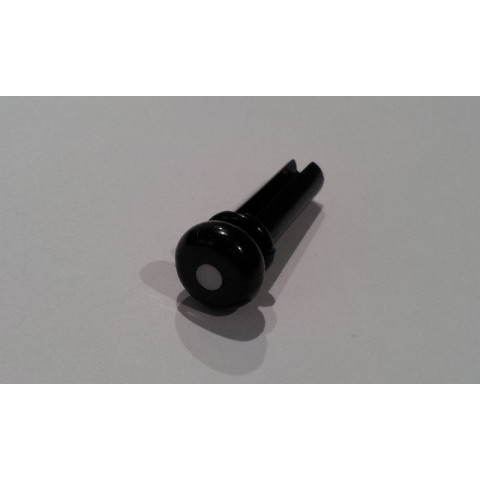 Ibanez 5ABP13E Bridge Pin Black w/ White Dot For Acoustic Bass