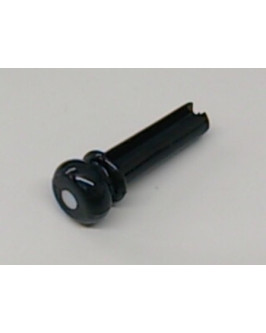 Ibanez 5ABP13N Bridge Pin Black w/ White Dot For Acoustic Bass