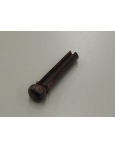 Ibanez 5ABP20B Bridge Pins Rosewood - no dot, 5.5mm shaft, 2.7mm string slot