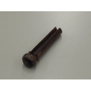 Ibanez 5ABP20B Bridge Pins Rosewood - no dot, 5.5mm shaft, 2.7mm string slot