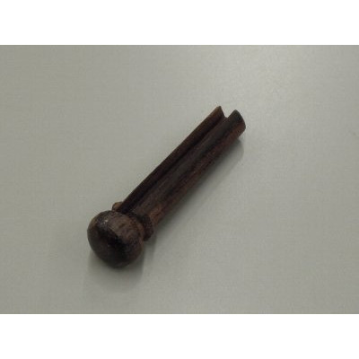 Ibanez 5ABP20B Bridge Pins Rosewood - no dot, 5.5mm shaft, 2.7mm string slot