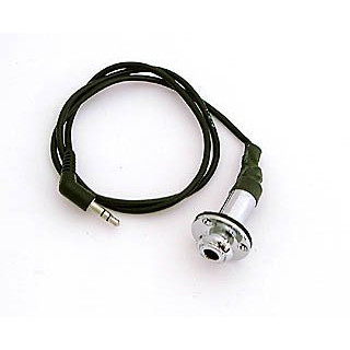 Ibanez 5AJK01 Endpin Output Jack - Chrome