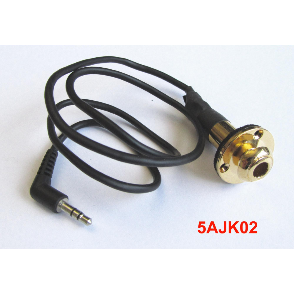 Ibanez 5AJK02 output jack - gold