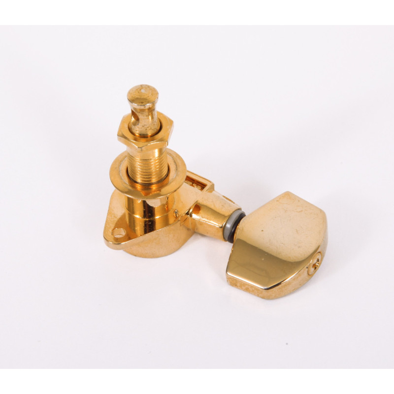 Ibanez 5AMH21C-R acoustic guitar single machine head tuner 1 x right gold - Discontinued item because partially tarnishe