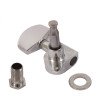 Ibanez 5AMH23B-L acoustic guitar single machine head tuner - 1 x left in chrome