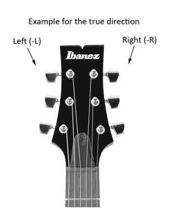 Ibanez 5AMH17J-L acoustic guitar single machine head tuner 