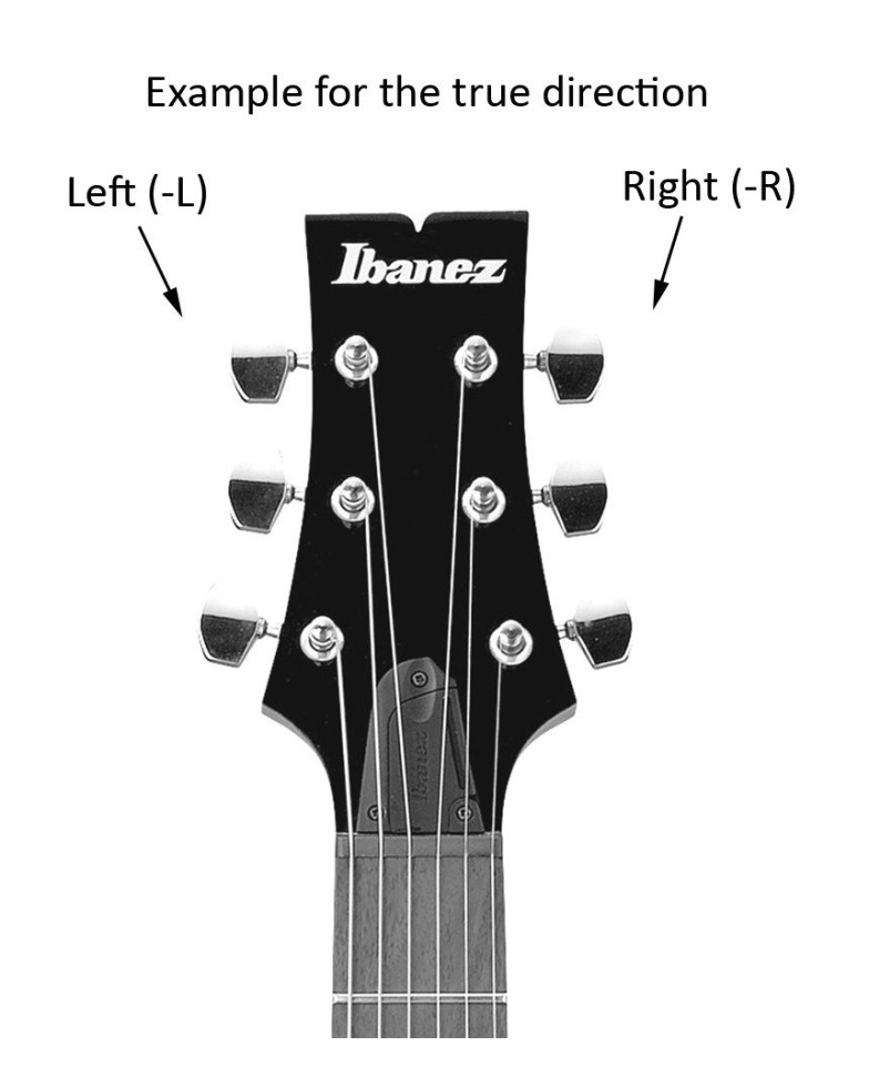 Ibanez 5AMH17J-R acoustic guitar single machine head tuner 