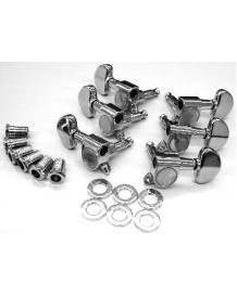 Ibanez 5AMH35N Machinehead set die-cast 3L/3R - chrome